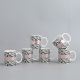 Porcelain ( Set of 6 mugs )8214MUG