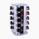 20 jars spice set stainless steel with rotating stand
