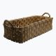 Set of 3 rectangular baskets with 2 handles D