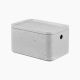 Beton S Storage box with lid 3 L grey