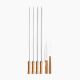 6 piece Barbecue Set with Skewers