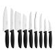 Tramontina / Stainless Steel ( Plenus 9-Piece Stainless Steel Knife Set / Black )