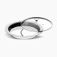COVERED ROUND DISH WITH GLASS LID 