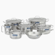 Tramontina Stainless Steel  12PC. COOKWARE SET PROFESSIONAL
