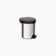 Tramontina Pedal trash Bin, 5-Liter, Stainless Steel