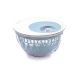 Snips / Plastic ( SALAD SPINNER MADAME BUTTERFLY LIGHT BLUE 4 LITER )