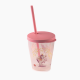 Snips / Plastic ( Unicorn TUMBLER 385 ML + FLIP LID & STRAW )