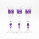 Cerve/Glass ( Charme Fuxia set 3 flute 170 ml )