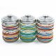 Cerve/Glass ( Caraibi Jars Set, 3 Pieces )