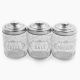 Cerve/Glass ( LaMaison Vintage Jars Set, 3 Pieces )