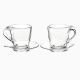 Happy Set of 2 Mugs with paltes 260 ml