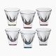 Fusion Set of 6 Coffee 60 ml Colored