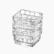 RCR / Glass ( Stack Click Clack set of 6 medium Bowl  350 ml )
