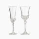 Aurea  Set 12 pieces, 6 Goblets  glasses and 6 flute glasses