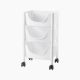Guzzini-Acrylic-(White 3 Drawer Unit with wheels)