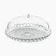 Guzzini-Acrylic-(Tiffany Cake Plate with lid Large Transparent)