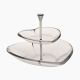 Cuore 2-tiered plate