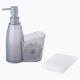 Caddy 3 piece sink caddy set grey