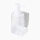 Rengo soap dispenser sink caddy set white