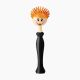 Dolls dish brush with stand