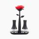 Rose salt & pepper set black