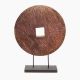Wooden Sculpture On Base 60 cm