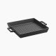 Griddle/Grill, integral metal handles 26x26 cm