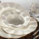 Kutahya/Porcelain ( Milenda Gold Rim Dinner set 83 pcs )