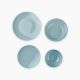 Kutahya / Porcelain ( Harlek Blue Dinner set 24 pcs )