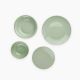 Kutahya / Porcelain ( Harlek Green Dinner set 24 pcs )