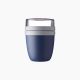 MEPAL / Plastic ( Ellipse Lunch pot 500+200 ml )|Blue R