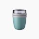 MEPAL / Plastic ( Ellipse Lunch pot 300+120 ml )|Blue