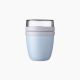 MEPAL / Plastic ( Ellipse Lunch pot 300+120 ml )|Turquoise