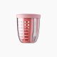 MEPAL / Plastic ( Ellipse Fruit & veggie pot 600 ml )|Pink