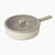 Chouchou Aluminum Wok 24cm with glass lid, full Induction 