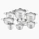 NEOFLAM /  Stainless Steel ( Cookware Set 14 Pcs )