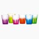Techno Colors 300 ml Tumblers Set, 6 Pieces