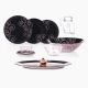 Marah Dinnerware Set, 46 Pieces