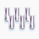Sterling Oxford Red Tumblers Set, 6 Pieces