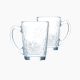 New Morning Flower 320 ml Mug Set, 6 Pieces