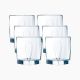 Flame Bubbles 400 ml Tumblers Set, 6 Pieces