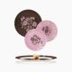 Tamako Pink Dinnerware Set, 19 Pieces