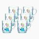 Frozen 250 ml Mug Set, 6 Pieces