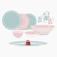 Luminarc/Glass ( Simply Liron Dinnerware Set, 46 Pieces )