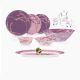 Kashima Purple Dinnerware Set, 46 Pieces