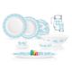 Luminarc / Glass ( Essence Gorte Dinnerware Set, 46 Pieces )