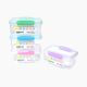 Pastels Lunch Box  rectangle 1 litre