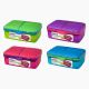 Quaddie Coloured lunch box 1.5 Liter