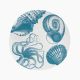 Moments / Melamine (  Round Plate 36 cm )9555997011092